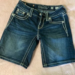 Miss Me Bermuda Jean shorts